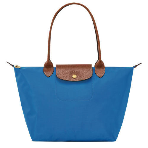 Le Pliage Original M Tote bag , Cobalt - Recycled canvas - View 1 of 6
