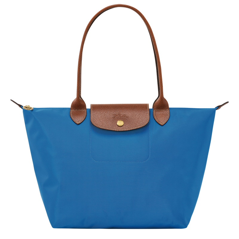 Le Pliage Original M Tote bag , Cobalt - Recycled canvas  - View 1 of 6