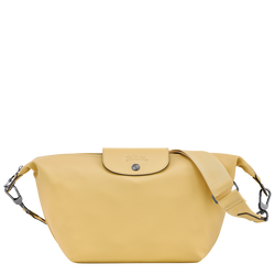 Schultertasche S Le Pliage Xtra , Leder - Weizengelb