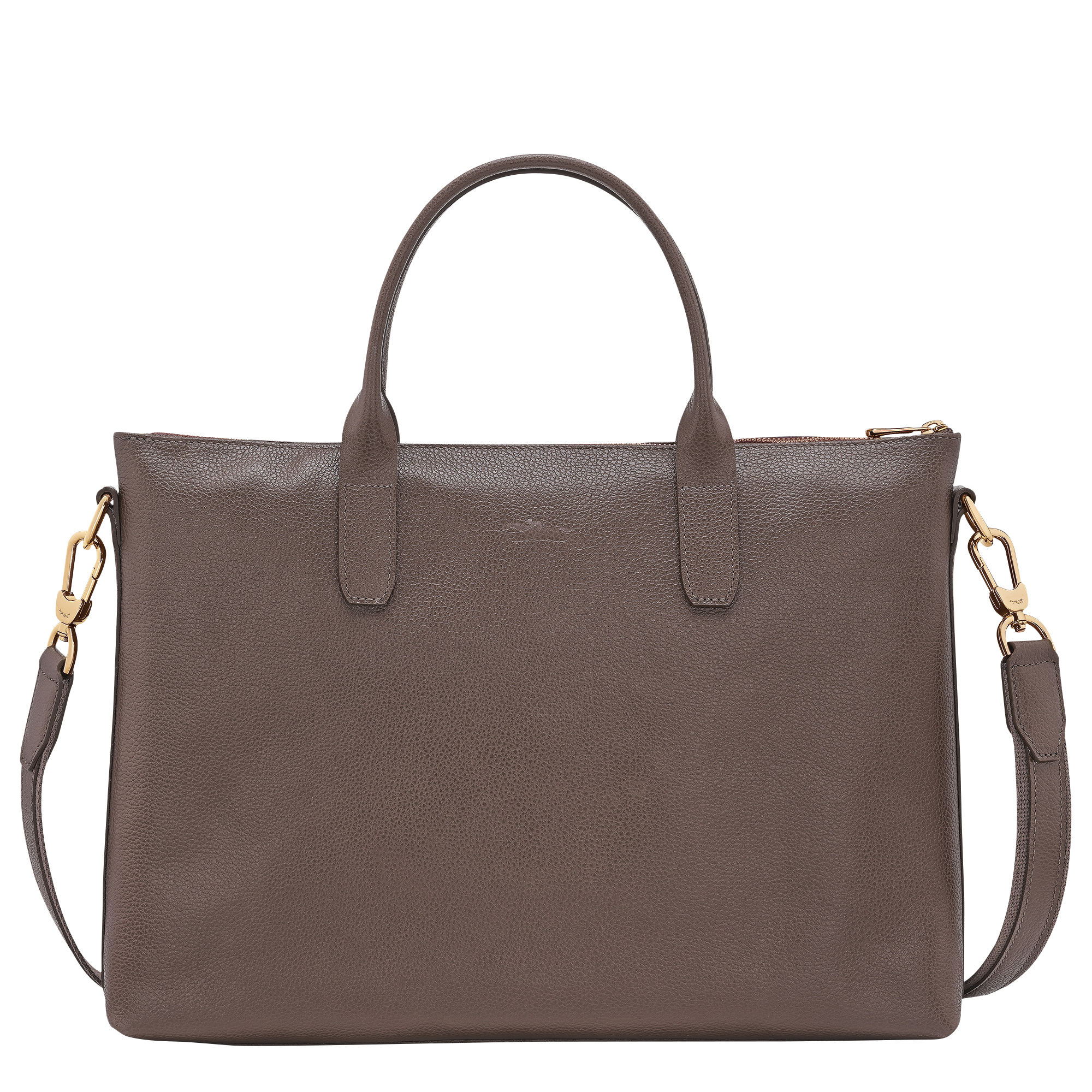 Briefcase S, Taupe - View 4 of
5 - zoom in Le Foulonné Briefcase S, Taupe