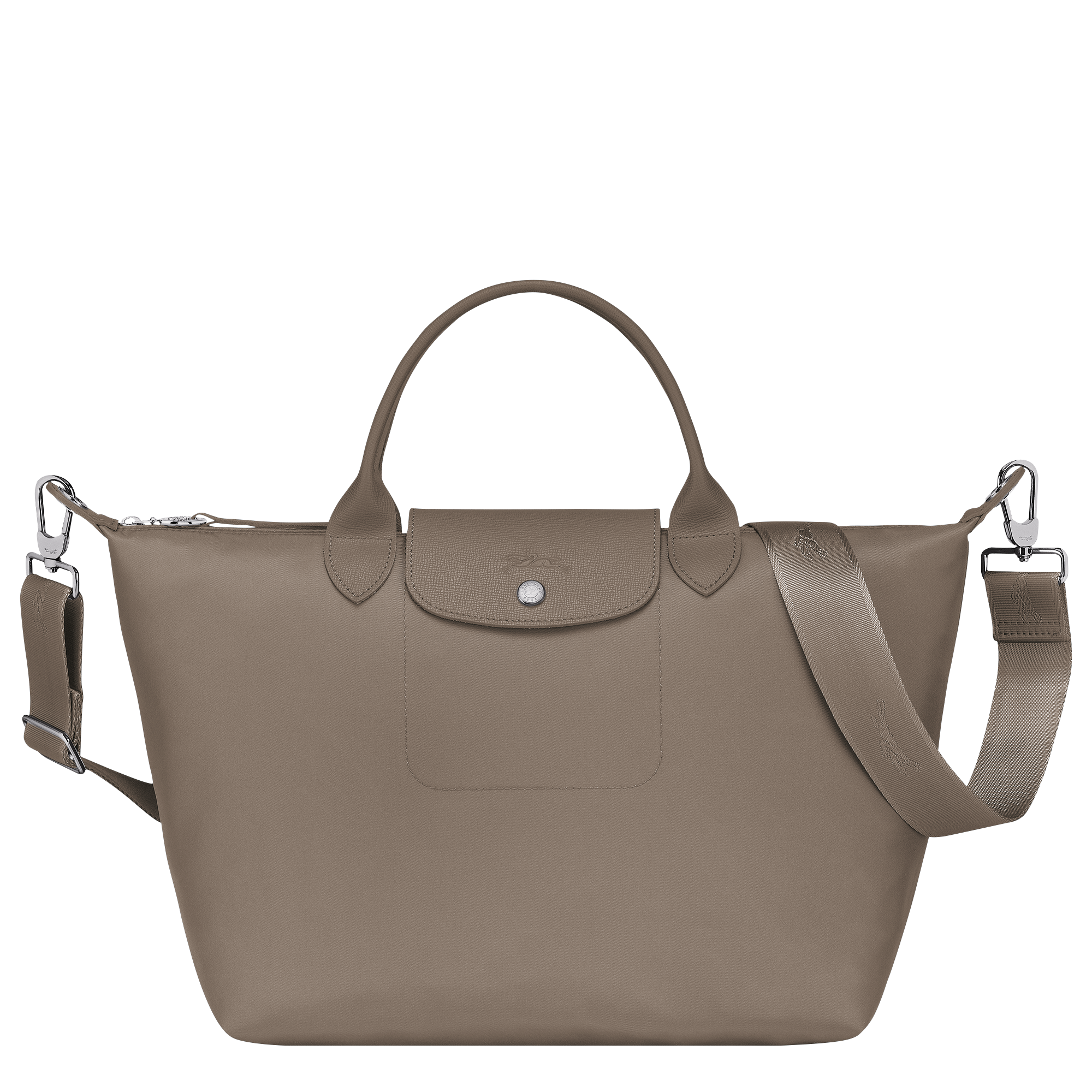 Top handle bag M Le Pliage Néo Taupe 