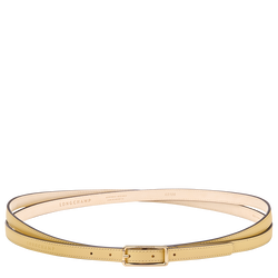 &Eacute;pure Ladies' belt , Hay - Leather