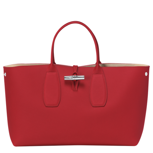 Sac porté main L, Rouge Vue 5 de Sac porté main L, Rouge, hi-res