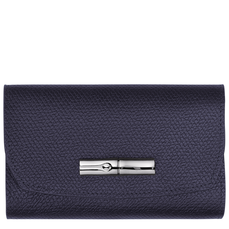 Le Roseau Wallet , Bilberry - Leather  - View 1 of  2