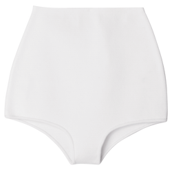 Culotte taille haute , Maille - Blanc