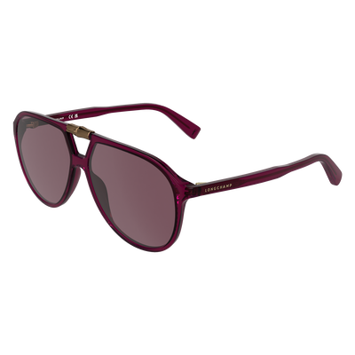 Gafas de sol , Material de resina a base de plantas - Burdeos