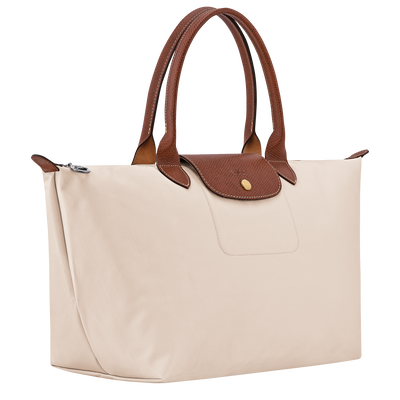 Le Pliage Original 手提包 L , 紙張白 - 帆布