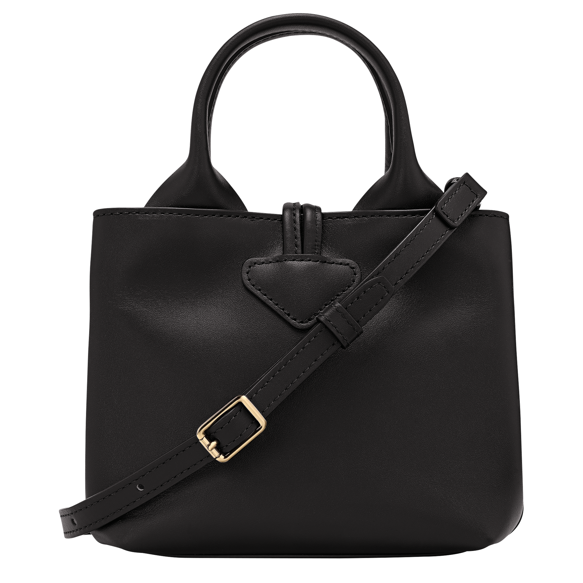 Le Roseau Bolso con asa superior  XS, Negro