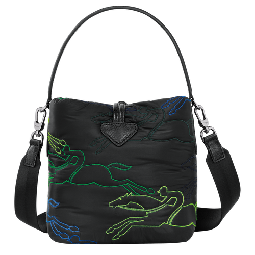 Roseau Essential S Bucket bag , Black - Canvas - View 4 of  5