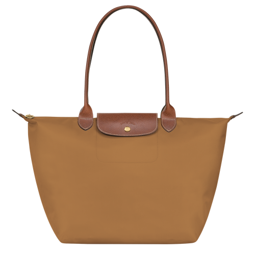 Le Pliage Original L Tote bag , Fawn - Recycled canvas - View 1 of  5