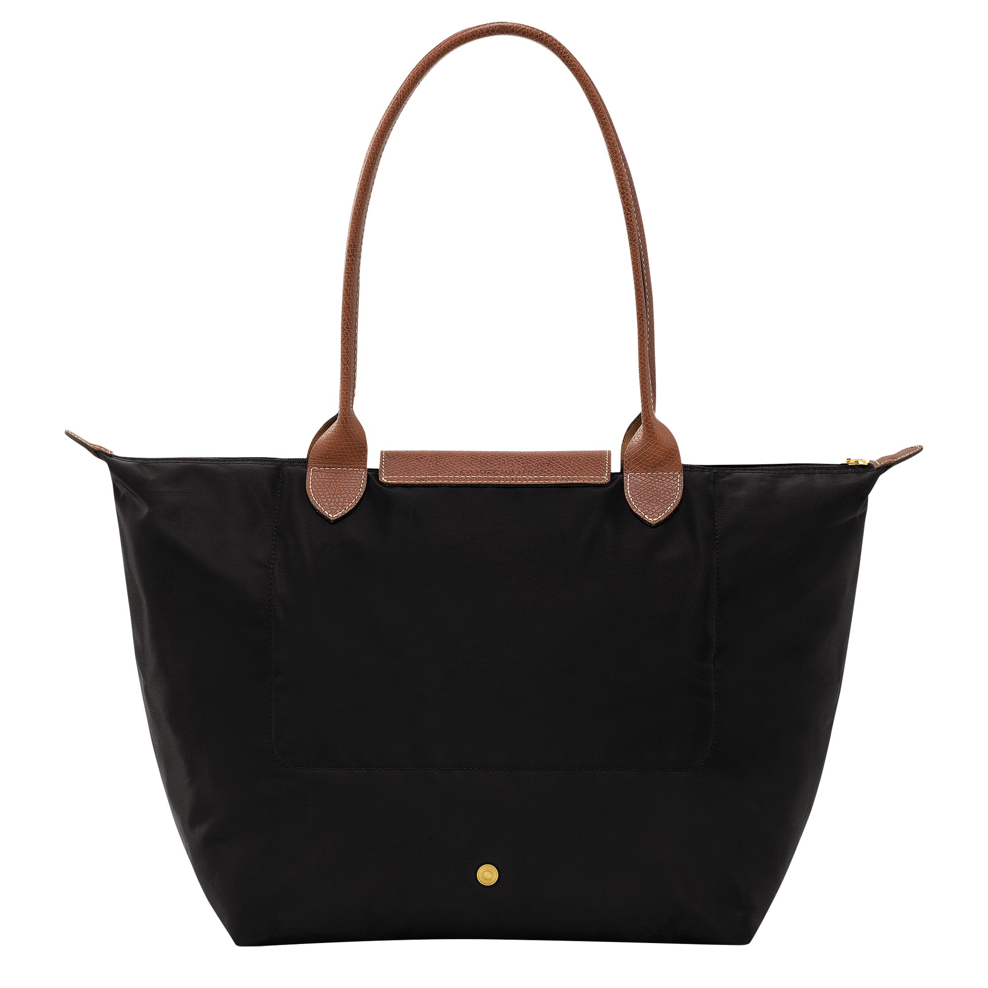 black shoulder tote
