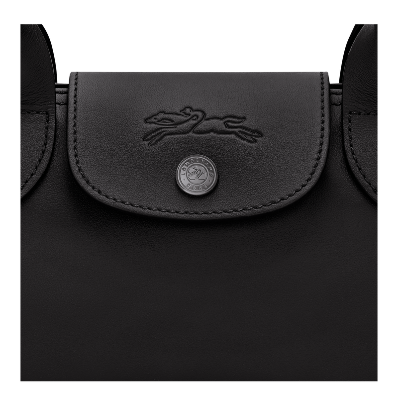 Le Pliage Xtra S Shoulder bag , Black - Leather  - View 6 of  7