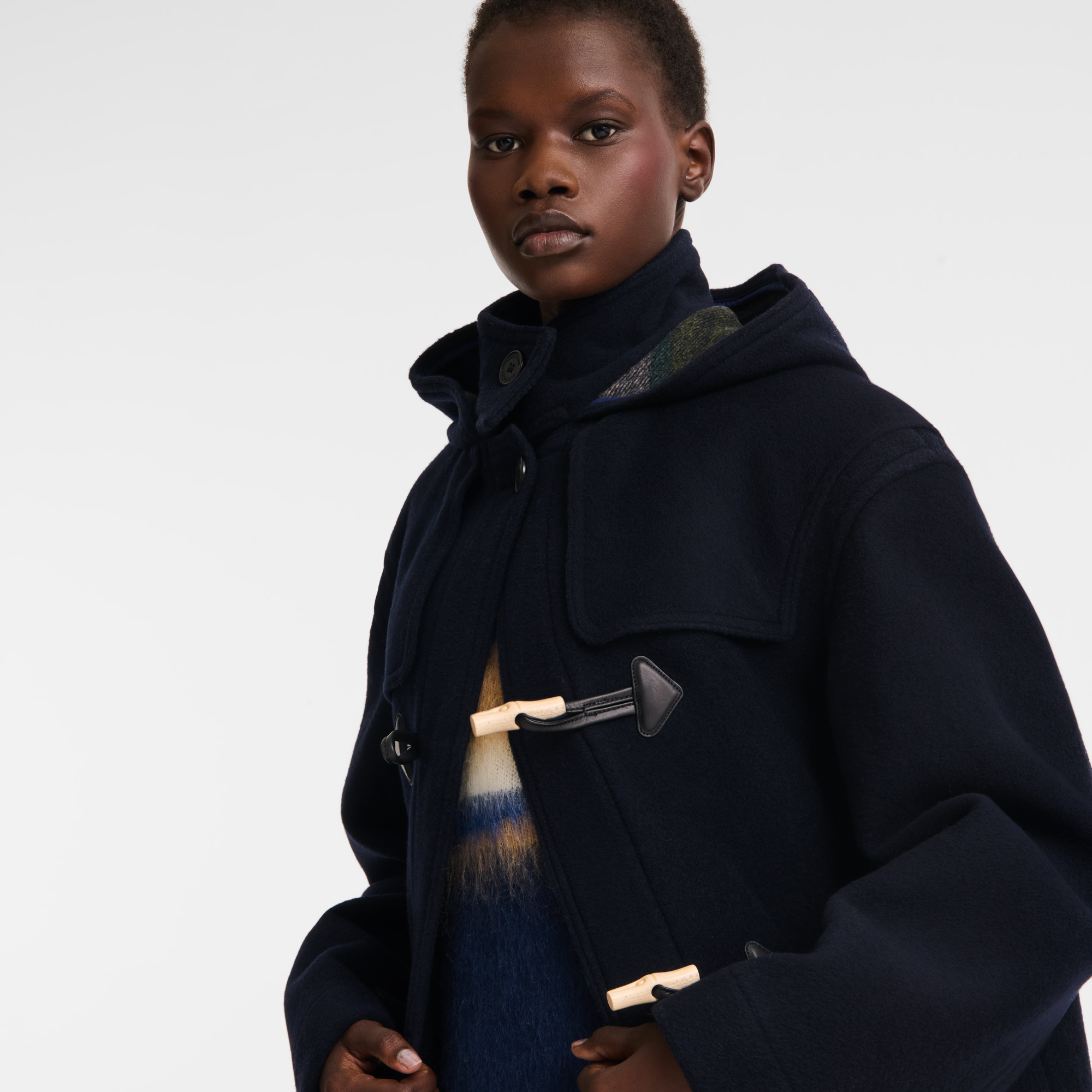 Duffle Coat, Navy - View 4 of
5 - zoom in null Duffle Coat, Navy