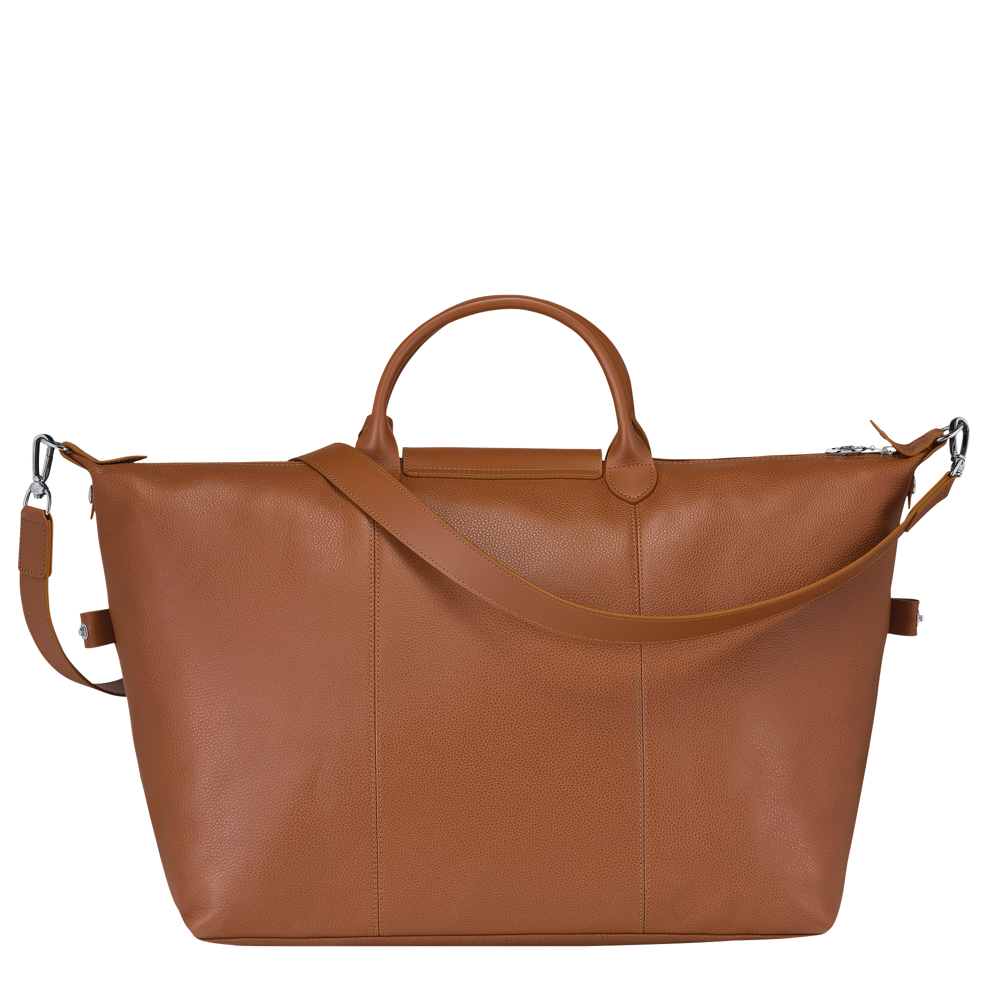 Longchamp, Bags, Longchamp Le Pliage Cuir Large Leather Crossbody Tote  Lightly Carried