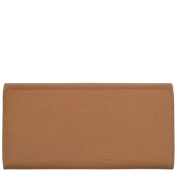 Le Roseau Continental wallet , Natural - Leather