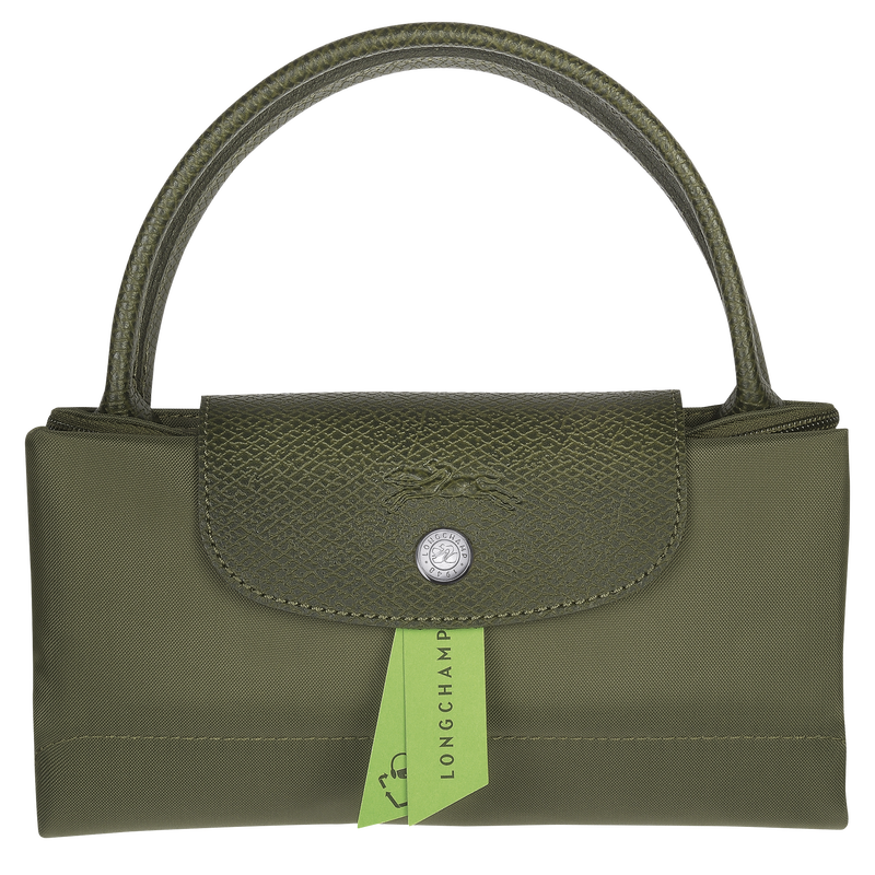 Handtasche S Le Pliage Green , Recyceltes Canvas - Fichte  - Ansicht 6 von 6