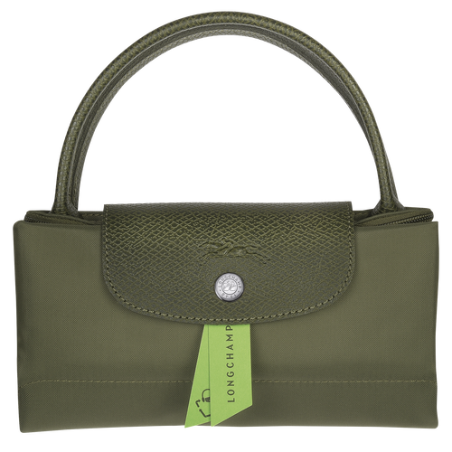 Le Pliage Green S Handbag , Forest - Recycled canvas - View 5 of 5