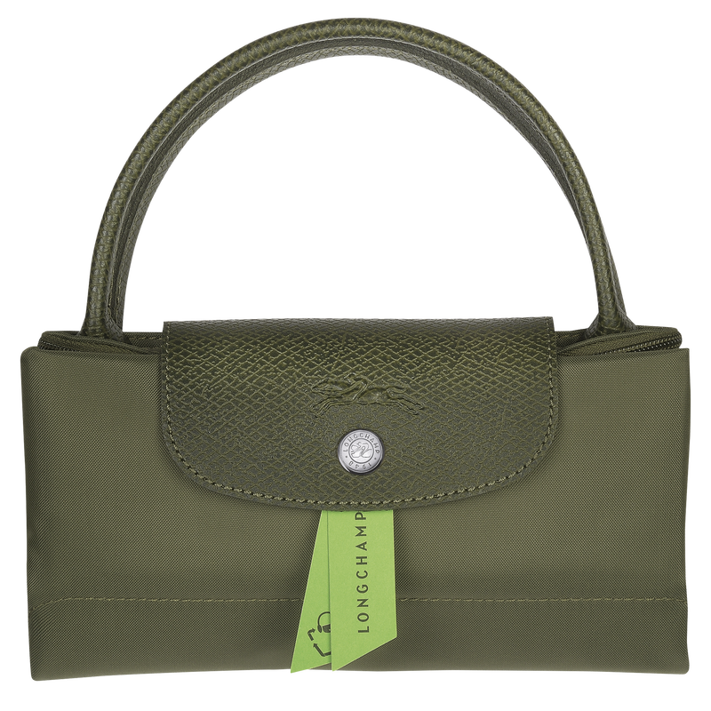 Le Pliage Green S Handbag , Forest - Recycled canvas  - View 5 of 5