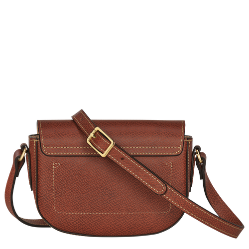 Épure XS Crossbody bag , Brown - Leather - View 4 of  4