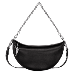 Smile Crossbodytas S , Zwart - Leder