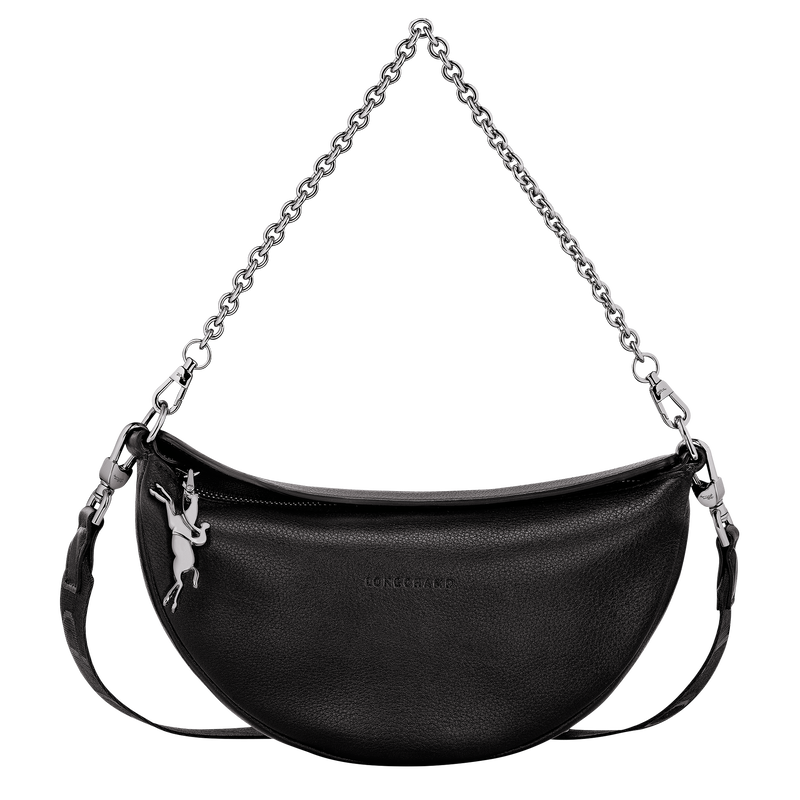 Smile Crossbodytas S , Zwart - Leder  - Weergave 1 van  7