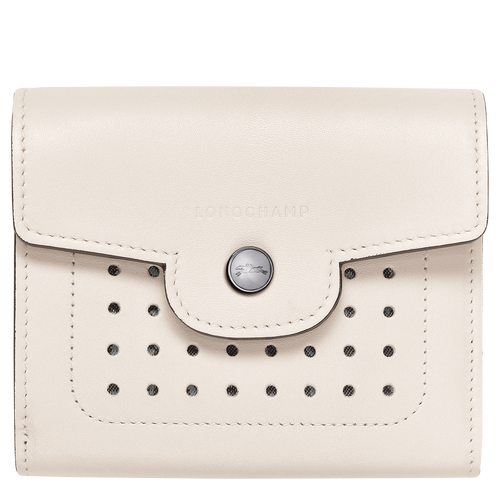 Portefeuille compact, Ivoire Vue 1 de Portefeuille compact, Ivoire, hi-res
