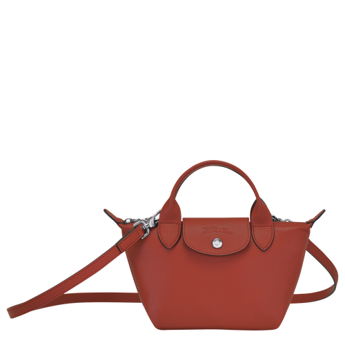 Top handle bag XS Le Pliage Cuir Sienna (L1500757003) | Longchamp US