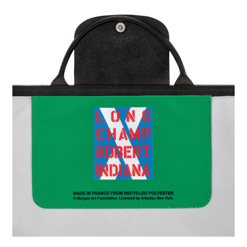 Reisetasche Longchamp x Robert Indiana , Canvas - Rot - Ansicht 5 von 6