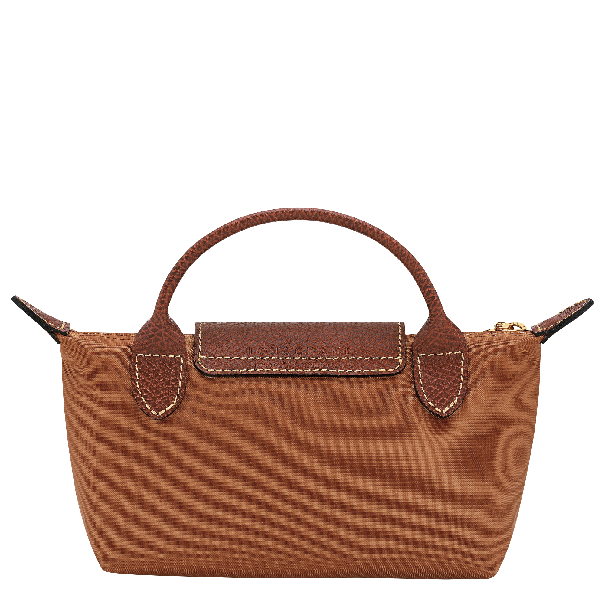 Le Pliage Original Pochette con manico,  Cognac
