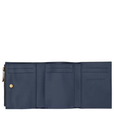 Épure Compact wallet, Navy
