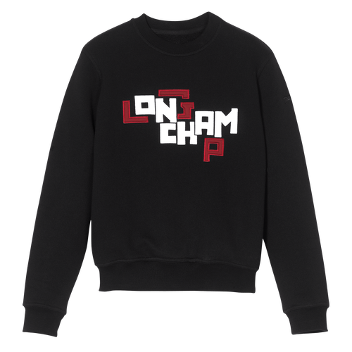 Sweatshirt, 001 Noir Sweatshirt, 001 Noir, hi-res