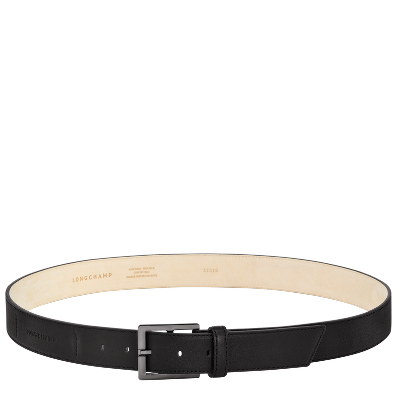 Longchamp 3D Cinturón de hombre , Cuero - Negro  - Vista 1 de 2