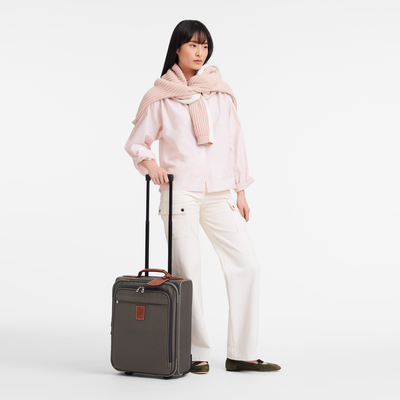 Boxford S Carry-on , Brown - Recycled canvas