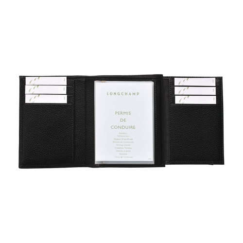 Brieftaschen, 047 Schwarz View 3 of Brieftaschen, 047 Schwarz, hi-res