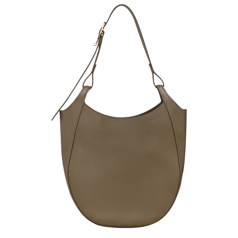 Le Foulonné L Hobo bag , Caper - Leather  - View 1 of 2