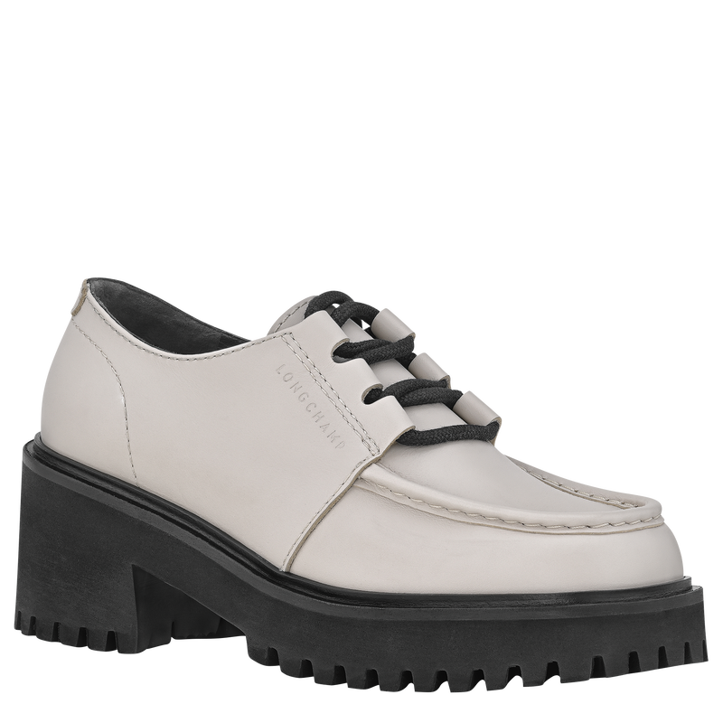 Derbies La Voyageuse , Cuir - Papier  - Vue 2 de 4
