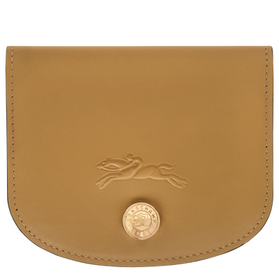 Karten-Etui Épure , Leder - Muskat