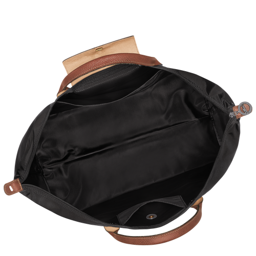 Le Pliage Original S Travel bag , Black - Recycled canvas - View 5 of  6