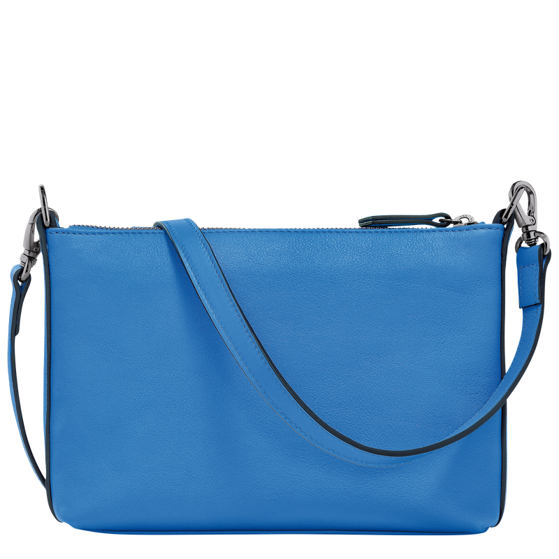 Longchamp 3D 斜背袋 S , 鈷藍 - 皮革  - 查看 4 4