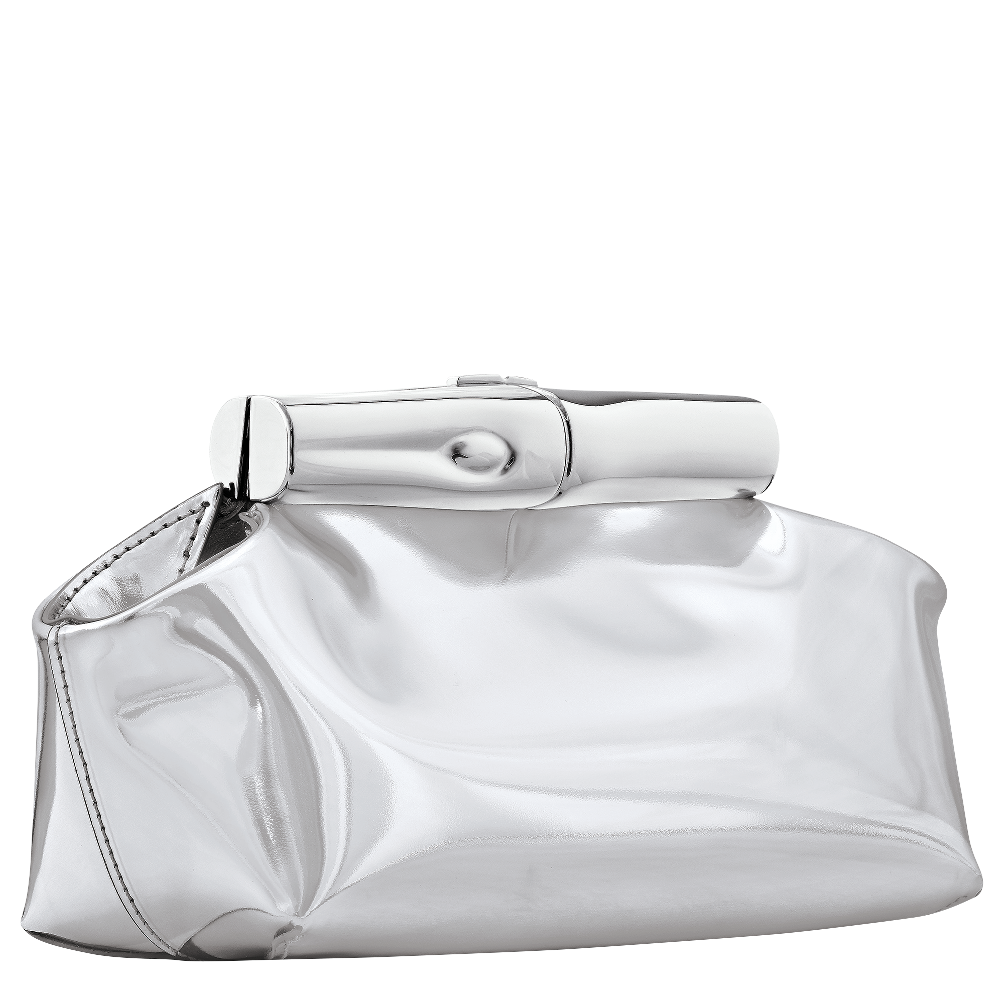 Le Roseau Bolso peque&ntilde;o S, Plateado