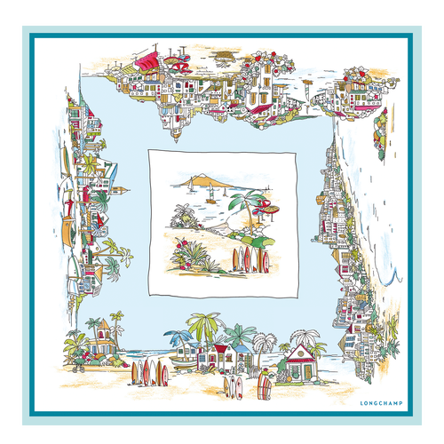 Silk scarf 70