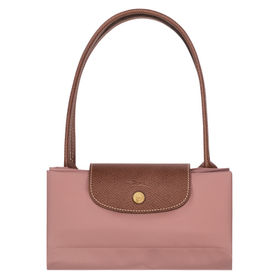 Le Pliage Original 肩揹袋 L, 粉紅茶色