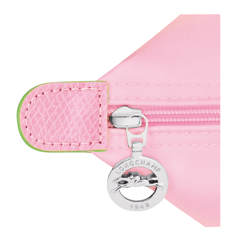 Le Pliage Green S Handbag , Pink - Recycled canvas  - View 5 of  6