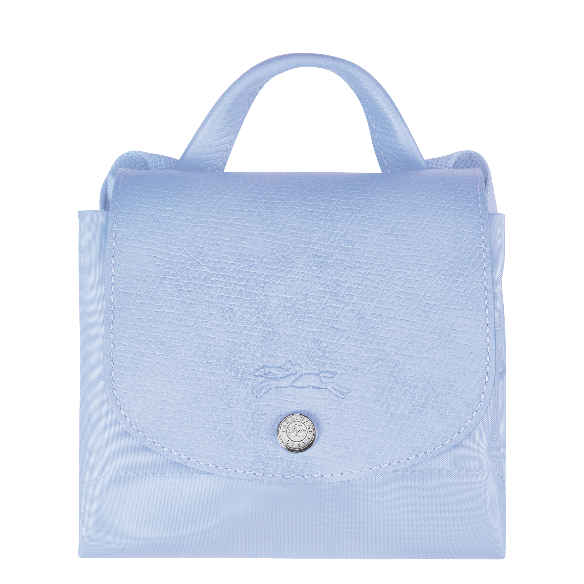 Le Pliage Green Backpack, Sky Blue