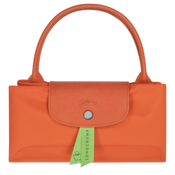 Le Pliage Green Handbag M, Carot