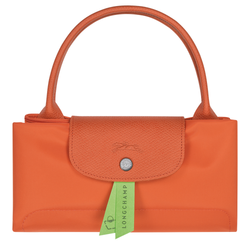 Le Pliage Green M Handbag , Carot - Recycled canvas - View 6 of 6