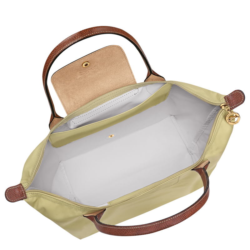 Borsa da spalla M Le Pliage Original , Tela riciclata - Pistacchio  - View 4 of  6