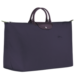 Le Pliage Green 旅行袋 M , 藍莓色 - 再生帆布