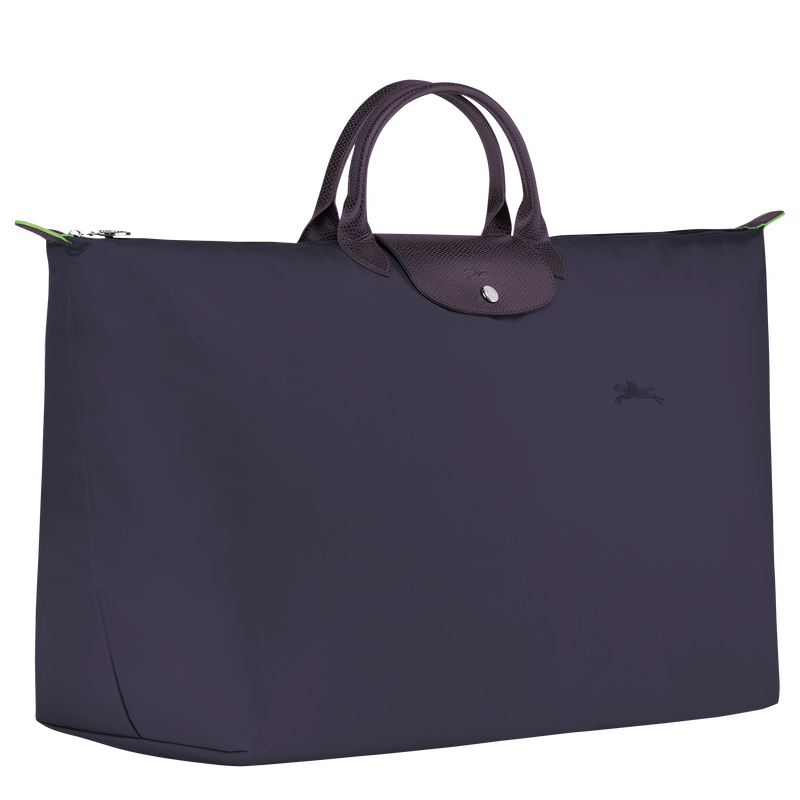 Le Pliage Green 旅行袋 M , 藍莓色 - 再生帆布  - 查看 3 6