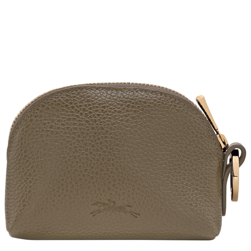 Porta-moedas Le Foulonn&eacute; , Pele - Alcaparra  - Vista 2 de  2